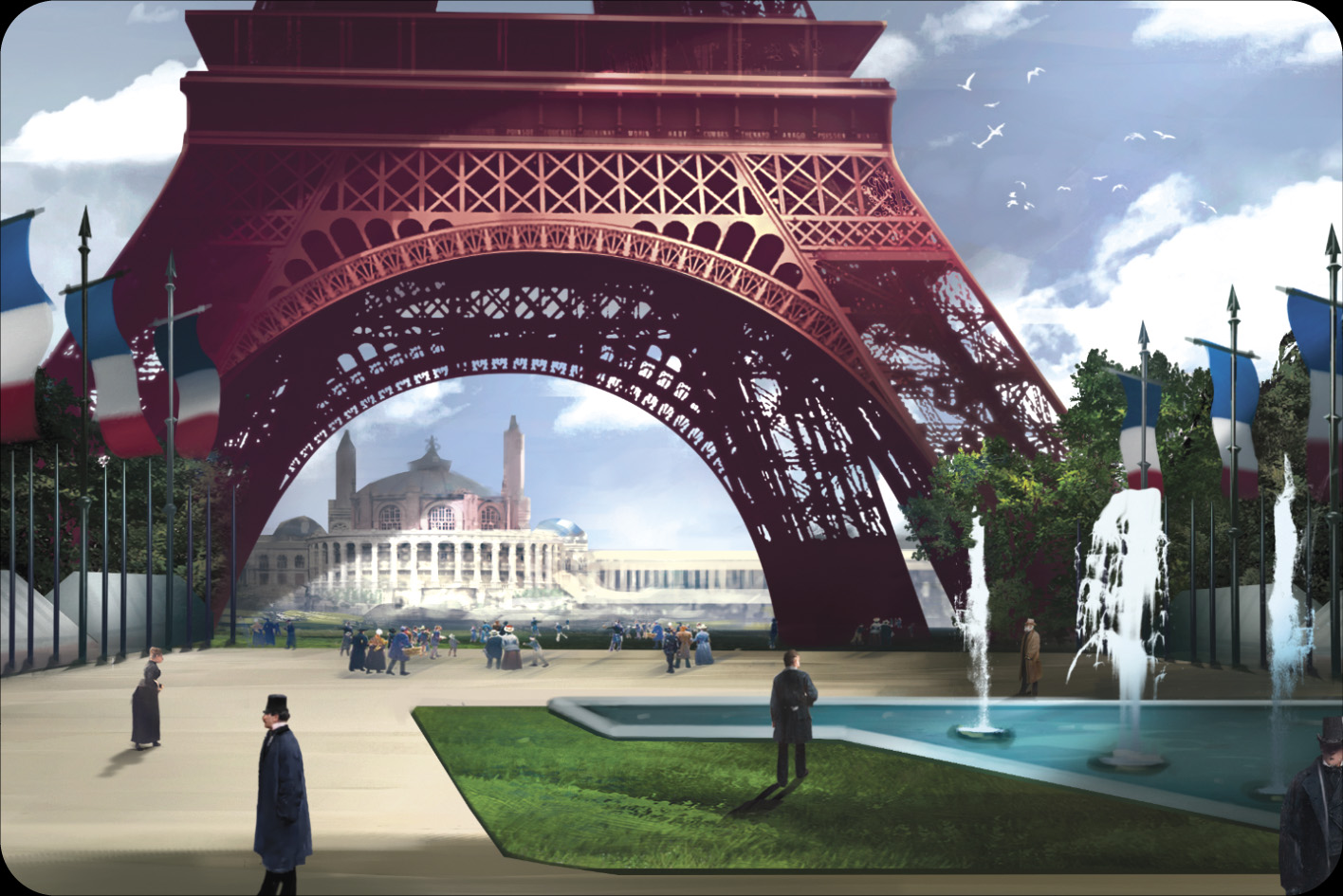 La Team toulousaine se redonne RDV à Paris en 1889!