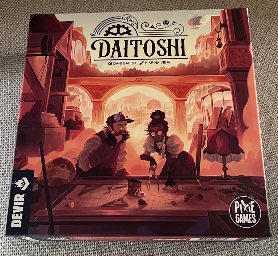 Daitoshi : le jeu de société expert de ce début 2026