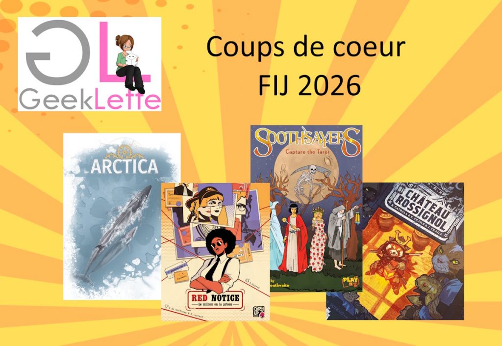 Bilan du Festival des jeux de Cannes (FIJ 2026) avec Arctica, Chateau Rossignol, Soothsayers et Red Notice